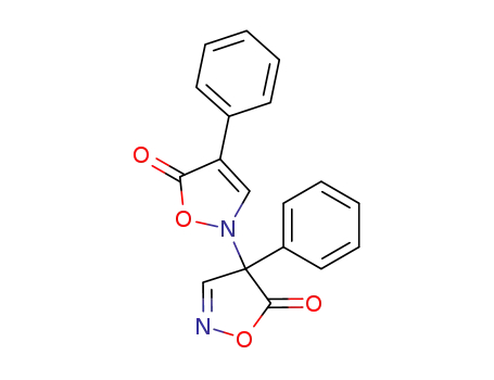 4,4'-Diphenyl-4'H-[2,4']biisoxazolyl-5,5'-dione