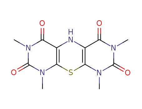 1,3,7,9-tetramethyl-5,9-dihydrodipyrimido<4,5-b:5',4'-e><1,4>thiazine-2,4,6,8(1H,3H,7H)-tetrone