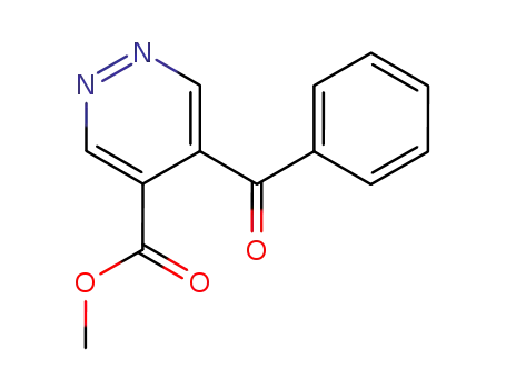 4-Pyridazinecarboxylic acid, 5-benzoyl-, methyl ester