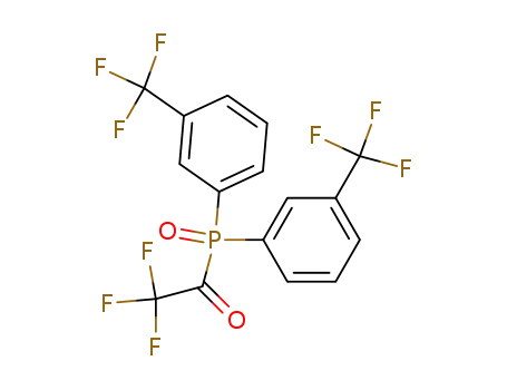 Trifluoracetylbis<3-(trifluormethyl)phenyl>phosphanoxid