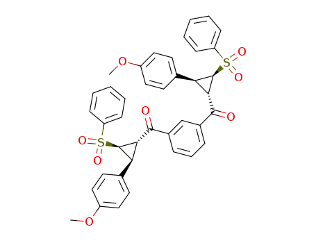 Methanone,
1,3-phenylenebis[[2-(4-methoxyphenyl)-3-(phenylsulfonyl)cyclopropyl]-