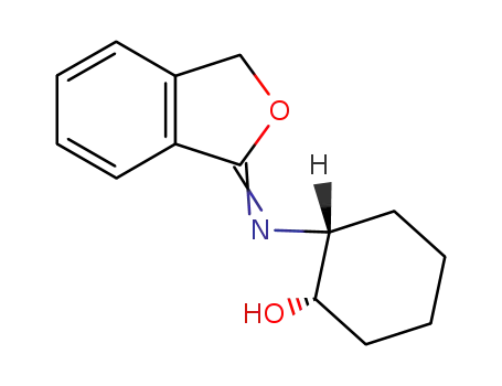 Molecular Structure of 106729-83-3 (Cyclohexanol, 2-(1(3H)-isobenzofuranylideneamino)-, cis-)