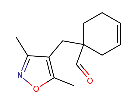 1-(3,5-Dimethyl-isoxazol-4-ylmethyl)-cyclohex-3-enecarbaldehyde