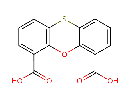 Molecular Structure of 106269-42-5 (4,6-Phenoxathiindicarboxylic acid)