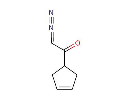 2-(3-cyclopentenyl)-2-oxo-1-diazoethane