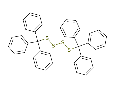 Molecular Structure of 23264-36-0 (Bis(triphenylmethyl)tetrasulfane)