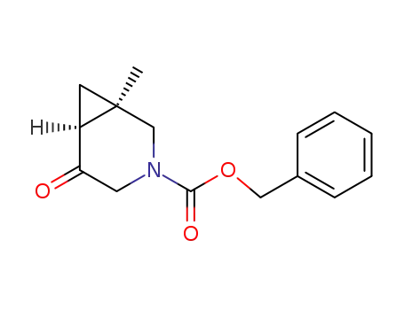 N-carbobenzyloxy-4-aza-6-methylbicyclo<4.1.0>heptan-2-one