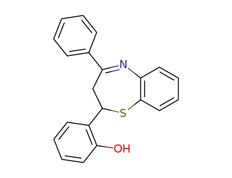 2-(4-Phenyl-2,3-dihydro-1,5-benzothiazepin-2-yl)phenol