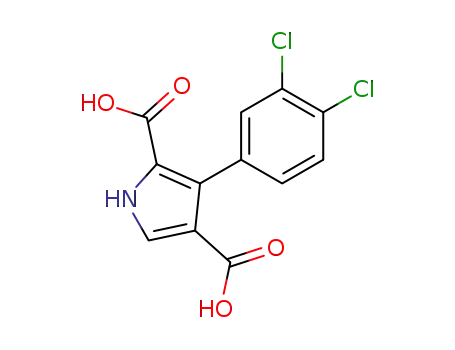3-(3,4-Dichloro-phenyl)-1H-pyrrole-2,4-dicarboxylic acid