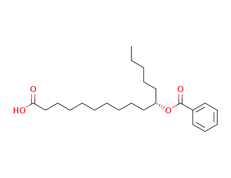 Benzoic acid (S)-10-carboxy-1-pentyl-decyl ester