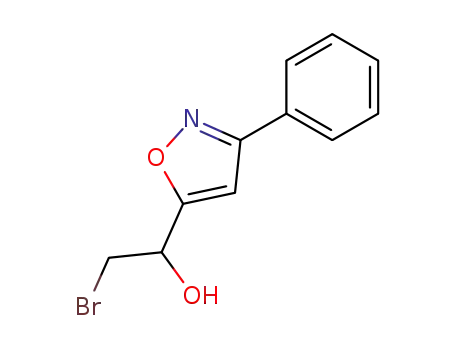 2-Bromo-1-(3-phenyl-isoxazol-5-yl)-ethanol