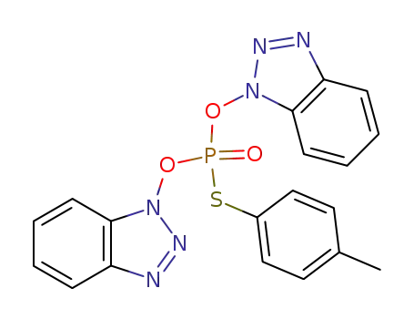 S-4-methylphenyl-O,O-bis(1-benzotriazolyl)phosphorothioate