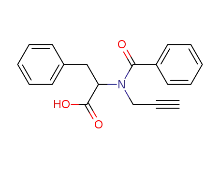 D-Phenylalanine, N-benzoyl-N-2-propynyl-