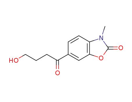 2(3H)-Benzoxazolone, 6-(4-hydroxy-1-oxobutyl)-3-methyl-