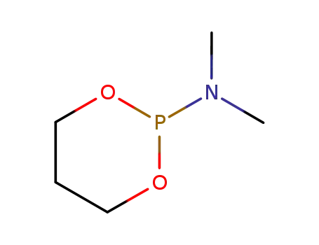Molecular Structure of 17454-25-0 (N,N-dimethyl-1,3,2-dioxaphosphinan-2-amine)