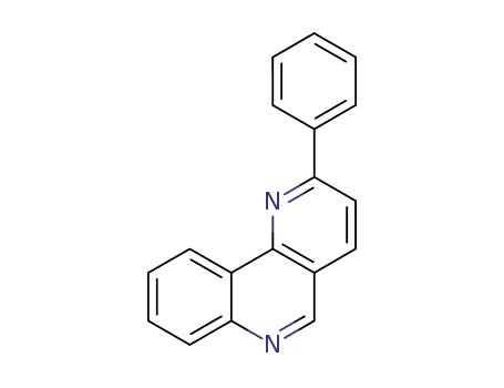 Molecular Structure of 63482-04-2 (Benzo[h]-1,6-naphthyridine, 2-phenyl-)