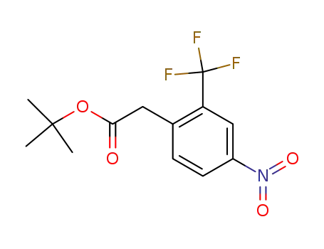 (4-Nitro-2-trifluoromethyl-phenyl)-acetic acid tert-butyl ester