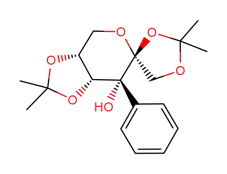 1,2:4,5-di-O-isopropylidene-3-C-phenyl-β-D-fructopyranose