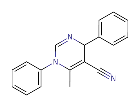1,4-Diphenyl-6-methyl-1,4-dihydropyrimidine-5-carbonitrile