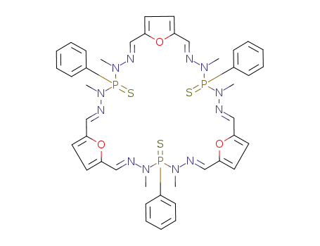 C<sub>42</sub>H<sub>45</sub>N<sub>12</sub>O<sub>3</sub>P<sub>3</sub>S<sub>3</sub>