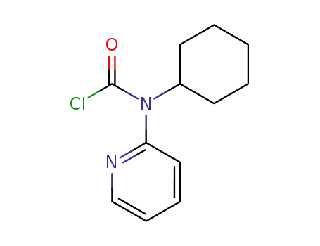 Molecular Structure of 36767-69-8 (2-(N-chlorocarbonyl-N-cyclohexyl)aminopyridine)