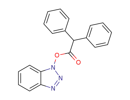 Diphenyl-acetic acid benzotriazol-1-yl ester