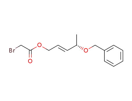 Bromo-acetic acid (E)-(S)-4-benzyloxy-pent-2-enyl ester