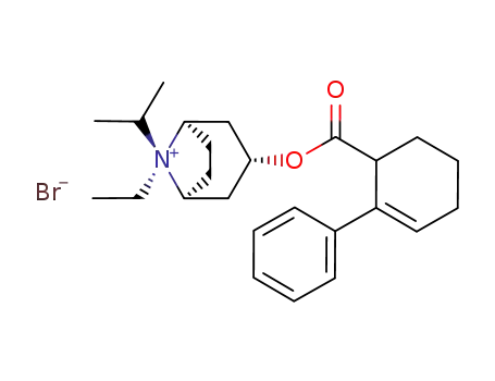 (1R,3R,5S,8R)-8-Ethyl-8-isopropyl-3-(2-phenyl-cyclohex-2-enecarbonyloxy)-8-azonia-bicyclo[3.2.1]octane; bromide