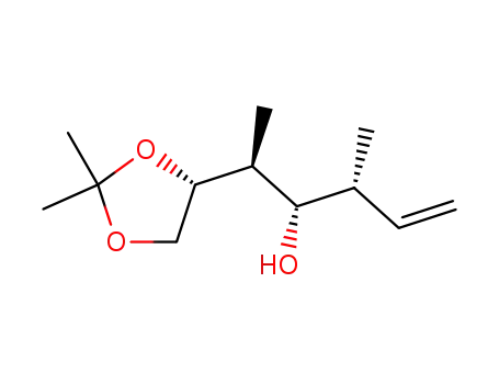 (2S,3S,4R)-2-((R)-2,2-Dimethyl-[1,3]dioxolan-4-yl)-4-methyl-hex-5-en-3-ol