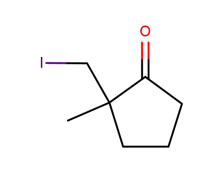 2-(iodomethyl)-2-methylcyclopentanone