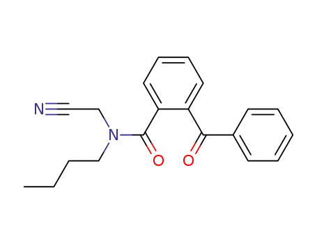 2-Benzoyl-N-butyl-N-cyanomethyl-benzamide