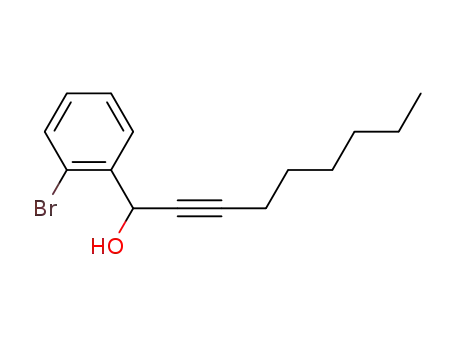 1-(2-bromophenyl)oct-2-yn-1-ol