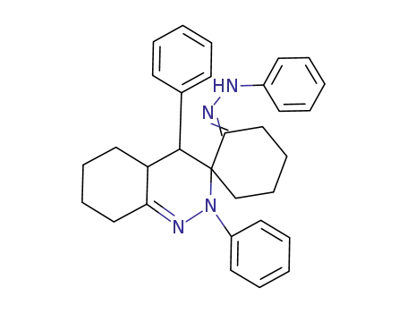 2,4-Diphenyl-Δ<sup>1(8a)</sup>-octahydrocinnoline-3-spiro-1'-cyclohexan-2'-one Phenylhydrazone