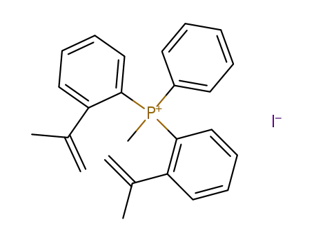 Methylbis<2-(1-methylethenyl)phenyl>phenylphosphoniumiodid