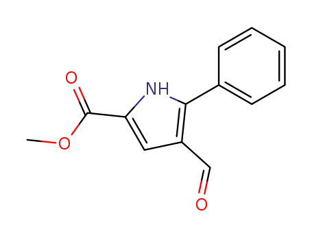 4-Formyl-5-phenyl-1H-pyrrole-2-carboxylic acid methyl ester