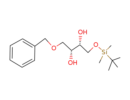 (2R,3R)-1-(Benzyloxy)-4-<(tert-butyldimethylsilyl)oxy>butane-2,3-diol