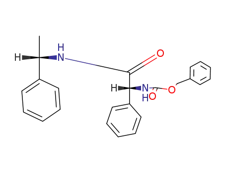 N-<N-benzyloxycarbonyl-(R)-phenylglycyl>-(S)-α-methylbenzylamine