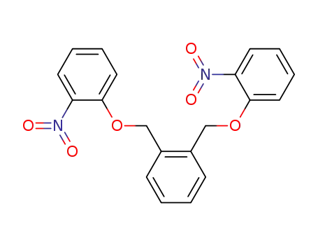 Molecular Structure of 62107-86-2 (Benzene, 1,2-bis[(2-nitrophenoxy)methyl]-)