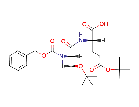 L-Glutamic acid,
N-[O-(1,1-dimethylethyl)-N-[(phenylmethoxy)carbonyl]-L-threonyl]-,
5-(1,1-dimethylethyl) ester