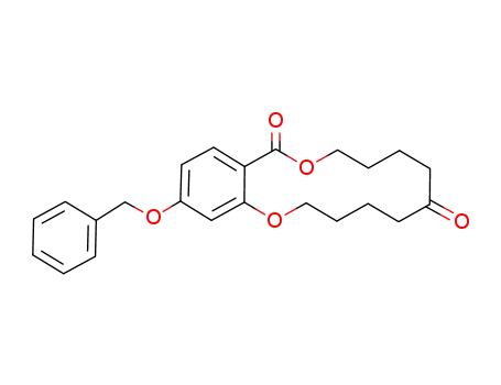 4-benzyloxy-2-(9-hydroxy-5-oxononyloxy)benzoic acid lactone