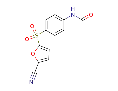 Acetamide, N-(4-((5-cyano-2-furanyl)sulfonyl)phenyl)-