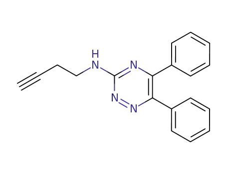 1,2,4-Triazin-3-amine, N-3-butynyl-5,6-diphenyl-