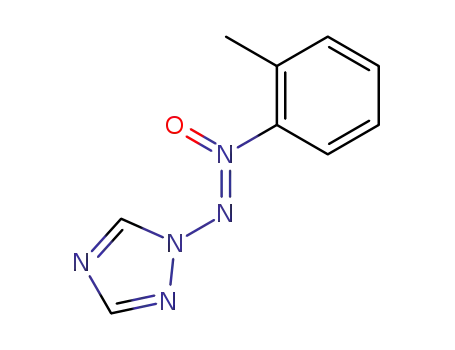N-o-Tolyl-N'-[1,2,4]triazol-1-yl-diazene N-oxide