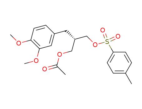 (S)-2-<(3,4-Dimethoxyphenyl)methyl>-3-<(p-tolylsulfonyl)oxy>propyl acetate