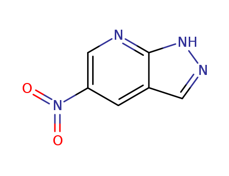 1H-Pyrazolo[3,4-b]pyridine, 5-nitro-