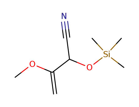 3-Methoxy-2-trimethylsiloxy-3-butennitril