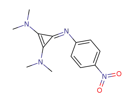 1-Cyclopropene-1,2-diamine,
N,N,N',N'-tetramethyl-3-[(4-nitrophenyl)imino]-