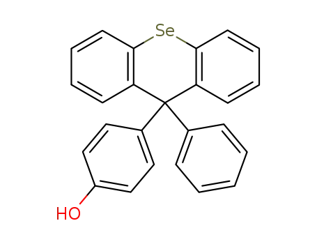 9-(p-hydroxyphenyl)-9-phenylselenoxanthene