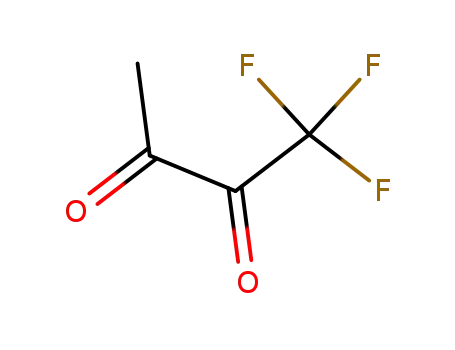 Molecular Structure of 131549-62-7 (2,3-Butanedione, 1,1,1-trifluoro- (9CI))