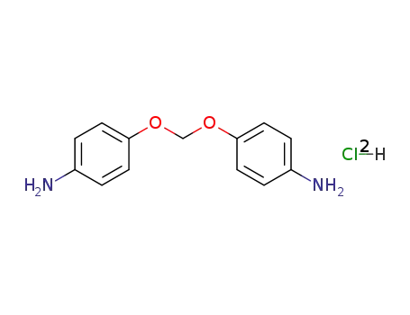 Molecular Structure of 108299-45-2 (Aniline,4,4'-(methylenedioxy)di-, dihydrochloride (6CI))